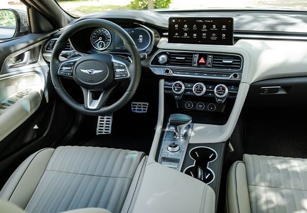 Interior view of a Genesis