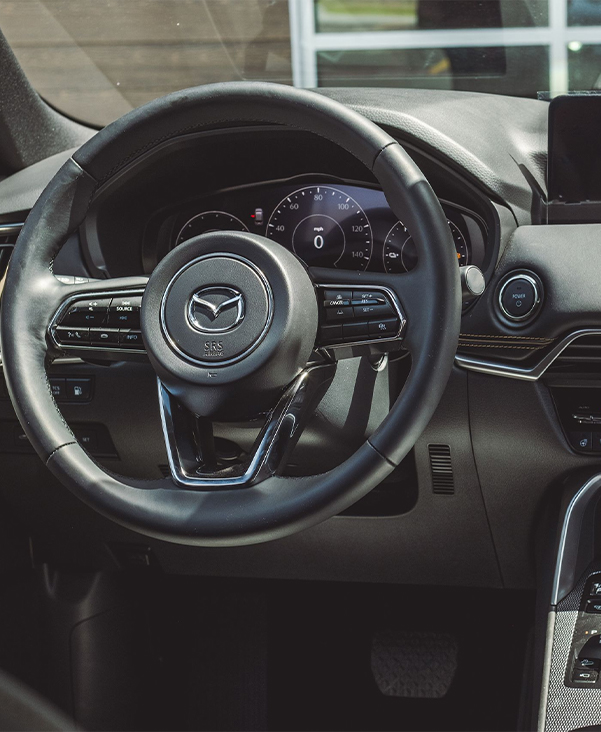 Interior view of a Bert Ogden Mazda