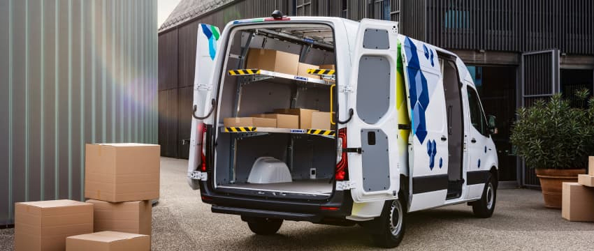 ExpertUpfitter Sprinter Cab Chassis Van.