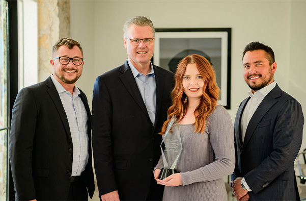 Dealership Leadership posing for a photo