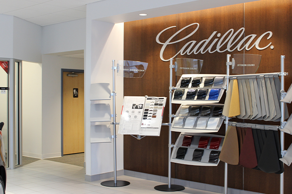 Cadillac Sign at Rhinelander GM