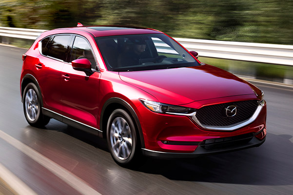 2021 Mazda CX-5 Driving high speed