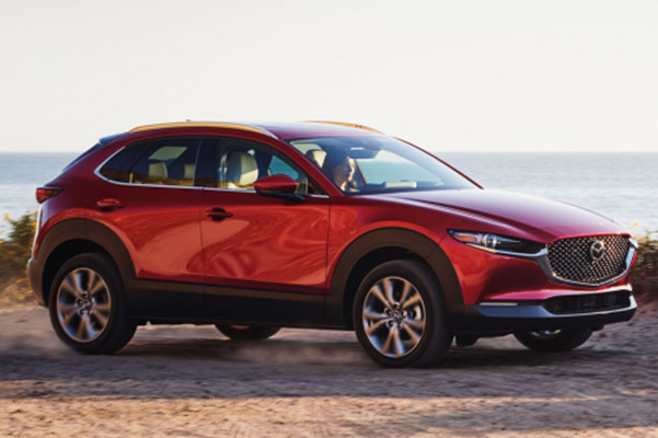 2021 CX-30 side profile view